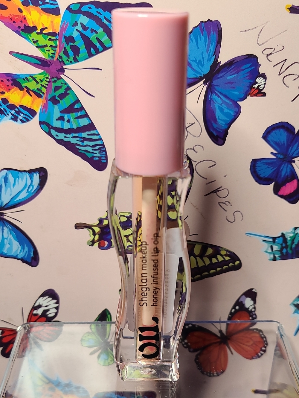 Sheglam Honey-Infused Lip Oil - Pink Cap